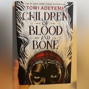 Children of Blood and Bone by - Striking Black and Red Cover
